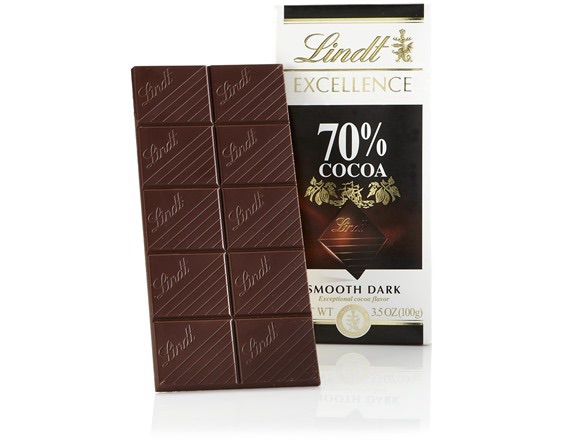 Lindt Excellence 70% Cocoa Dark Chocolate Bar