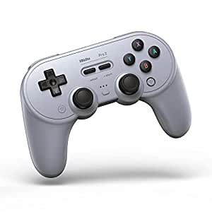 8BitDo Pro 2 Bluetooth Controller for Switch, PC, macOS, Android, Steam & Raspberry Pi