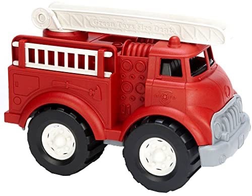 消防车玩具 Amazon.com: Green Toys Fire Truck - BPA Free, Phthalates Free Imaginative Play Toy for Improving Fine Motor, Gross Motor Skills. Toys for Kids: Toys & Games