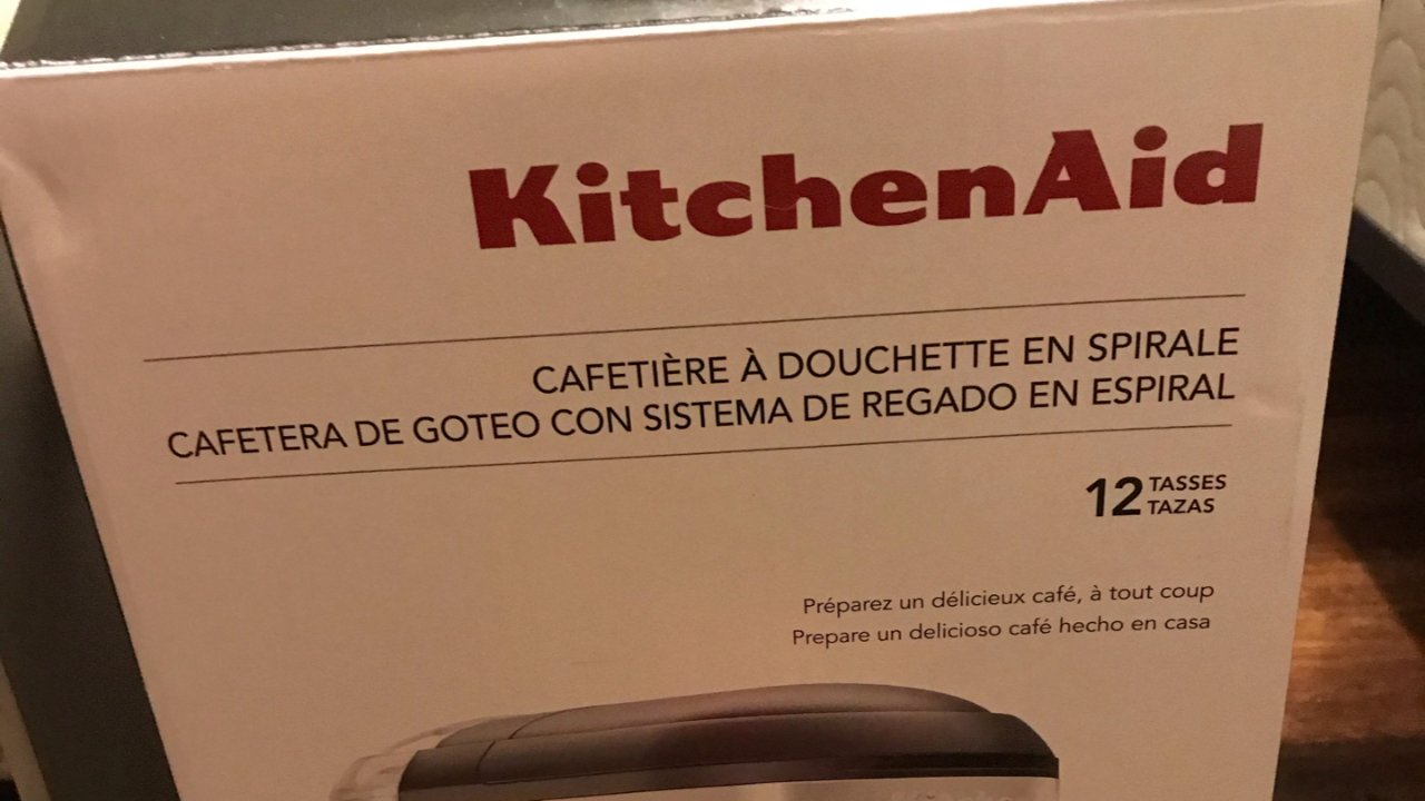 KitchenAid 咖啡机开箱体验