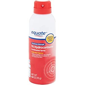 $7.50 Equate Maximum Strength Anti-Itch Continuous Spray, 4.0 oz: Health & Personal Care止痒神器