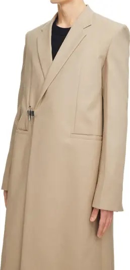 Givenchy Padlock Long Cotton Gabardine Coat | Nordstrom纪梵希风衣