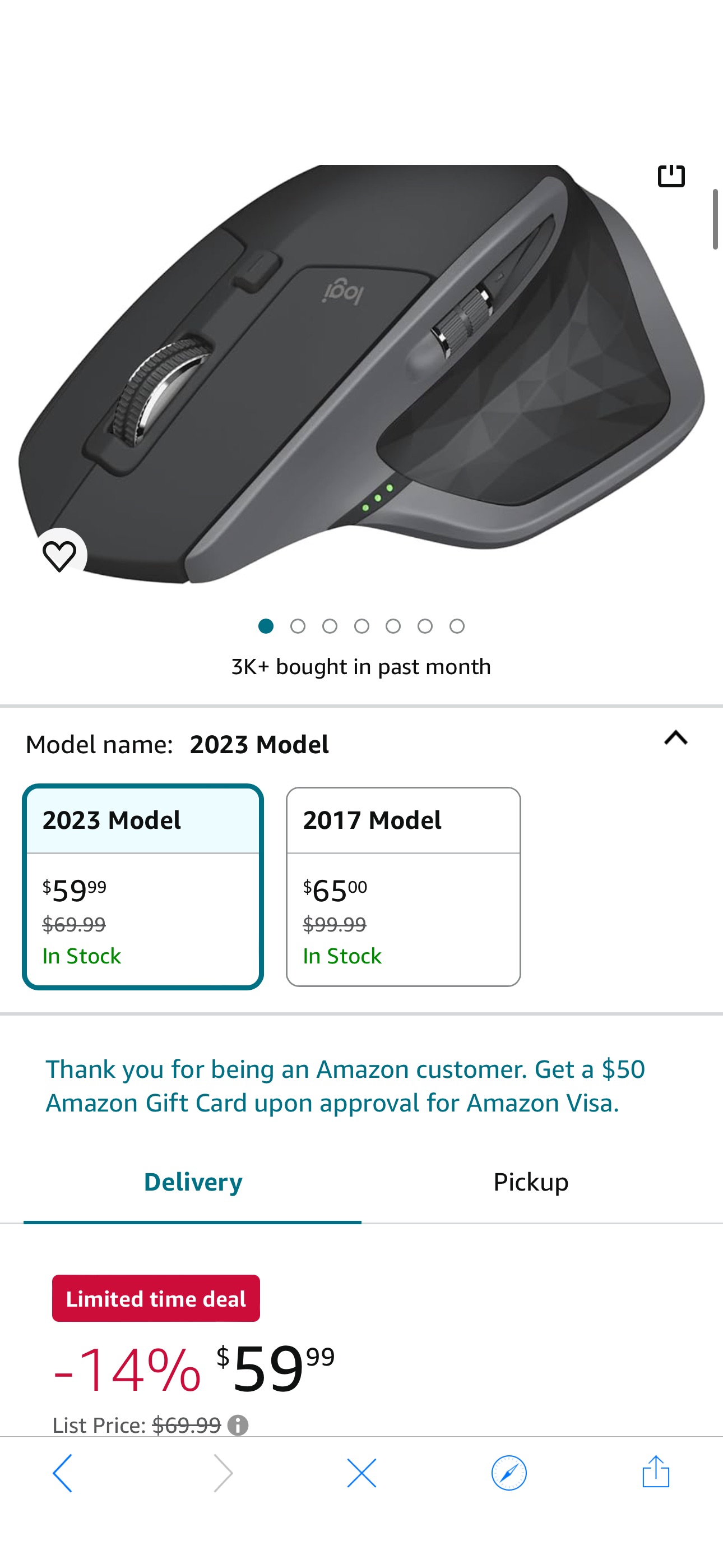 Amazon.com: Logitech MX Master 2S Bluetooth Edition Wireless Mouse – Use on Any Surface, Hyper-Fast Scrolling, Ergonomic, Rechargeable, Control Up to 3 Apple Mac and Windows Computers - Graphite : Ele