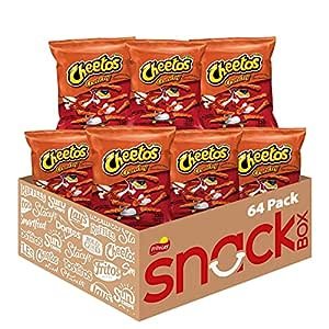 Crunchy Cheese Flavored Snacks, 2 Ounce (Pack of 64)