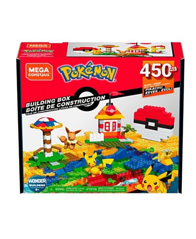 Mega Construx 450 Piece Pokemon Building 宠物小精灵乐高