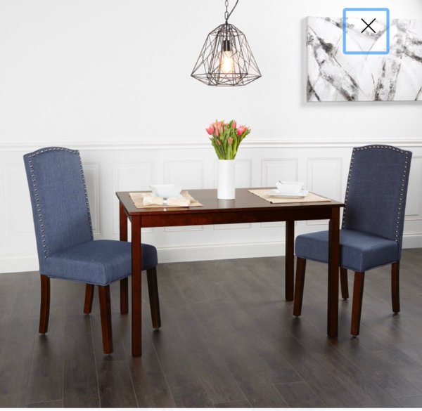 Better Homes & Gardens London Faux Linen Dining Chair
