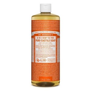 $11.99 Dr.Bronner s Castile Soap 橄榄液体皂32 Fl Oz