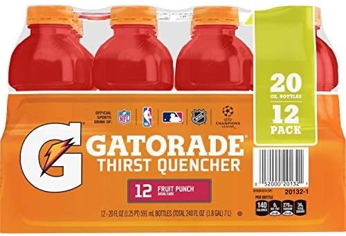 Thirst Quencher, Fruit Punch Pack of 12