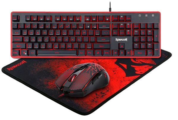 Redragon Gaming Keyboard, Mouse & Mousepad 新人福利