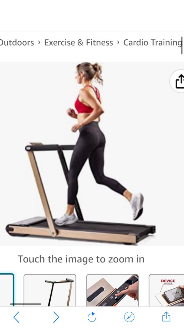 ASUNA Premium Slim Folding Treadmill Running Machine with Speakers for Home Gyms