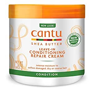 Cantu Leave-In Conditioning Repair Cream with Shea Butter, 16 oz