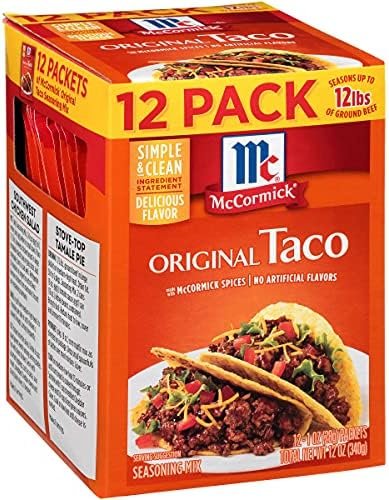 Original Taco Seasoning Mix, 12 oz