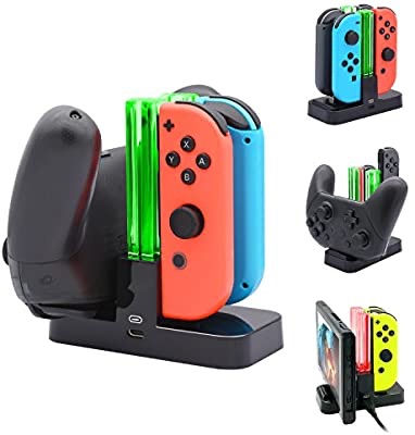 Amazon | FASTSNAIL Controller Charger for Nintendo Switch手柄充电器