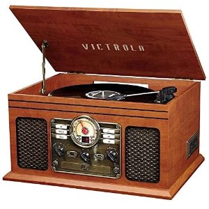 $109 Victrola 怀旧 6合1 蓝牙 胶片机