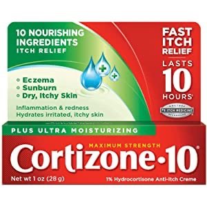 Cortizone 10 Plus Anti-Itch Cream, 1 Ounce