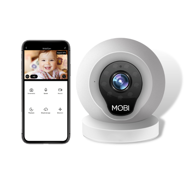 MobiCam 多用无线摄像头，连续手机监控宝宝安全