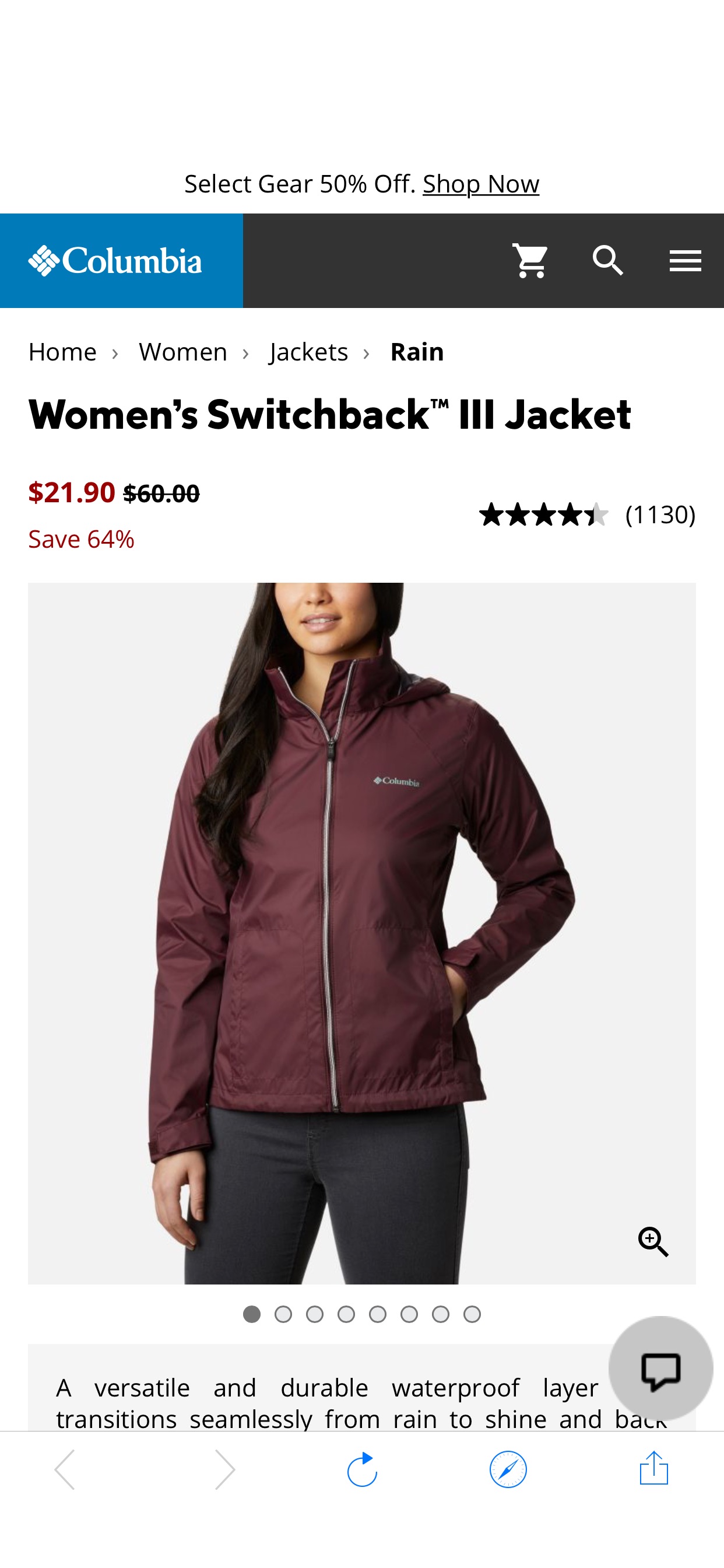 Women’s Switchback女士大衣（多色可选）™ III Jacket | Columbia Sportswear