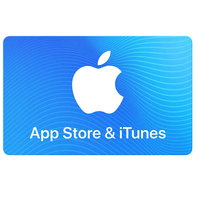 $100 App Store & iTunes 礼卡 (Email发送)