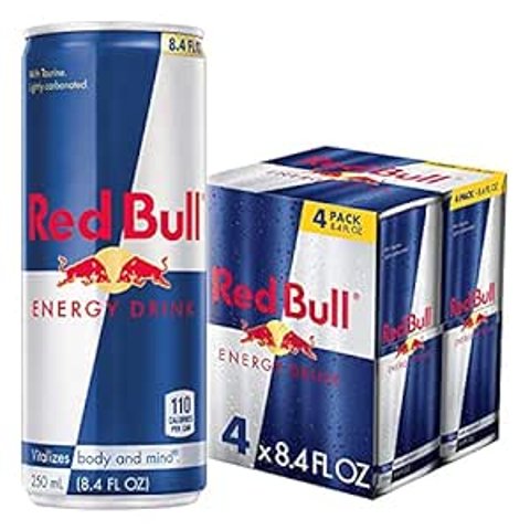Red Bull 红牛能量饮料8.4oz 4罐