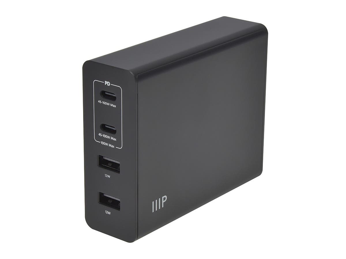 Monoprice 112W 4-Port USB-C Desktop Charging Station - Monoprice.com