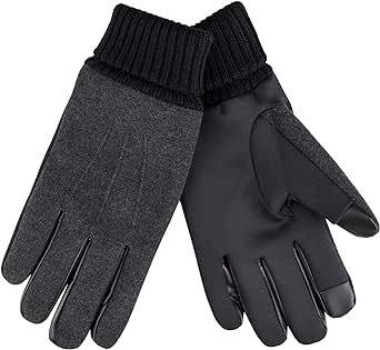 Dockers WOOL GLOVE W RIBBED CUFF at Amazon Men’s Clothing store