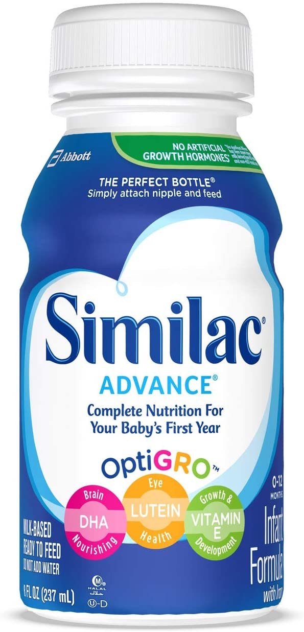 Similac Advance 含铁婴儿液体奶 8oz 24瓶