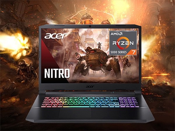 Acer Nitro 5 AN517 360Hz 游戏本 (R7 5800H, 3080, 16GB, 1TB)