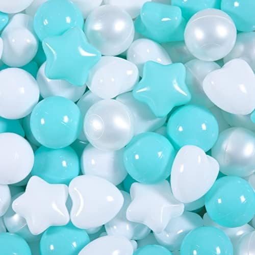 Amazon.com: GOGOSO Ball Pit Balls for Kids - 100 Pieces Crush Proof Stress Balls BPA&Phthalate Free Non-Toxic Soft Plastic Ball for Baby Birthday Pool Play Water Toy Wedding Playpen Pit Accessories : Toys & Games