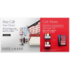 $65 Von Maur买Estée Lauder 满$35即可换购大火的限量礼包Blockbuster