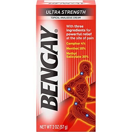 Bengay Ultra Strength Topical Pain Relief Cream 2 oz