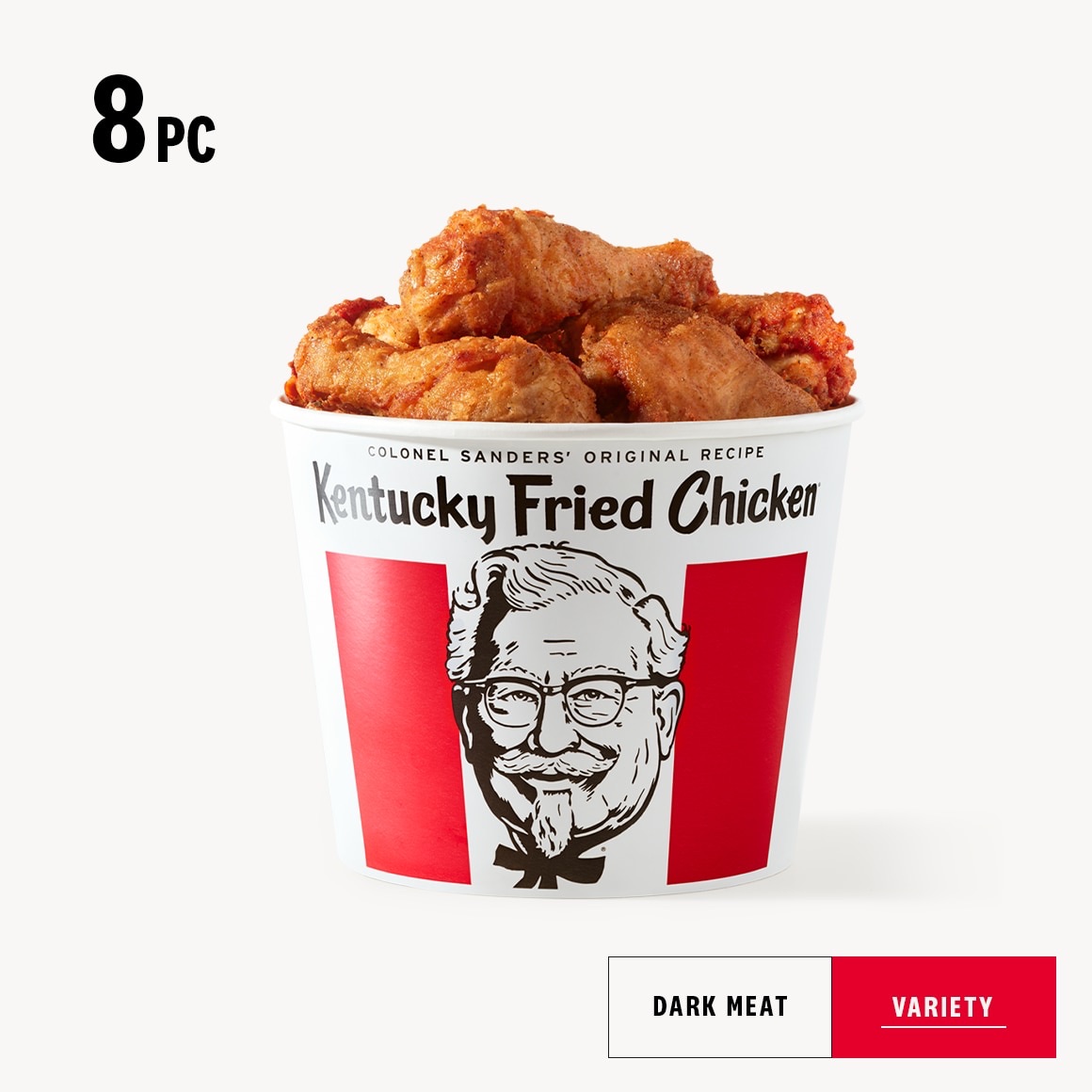 8 Piece Fried Chicken Bucket | KFC®
