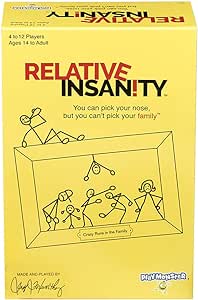 Amazon.com: Relative Insanity - Hilarious Party Game - From Comedian Jeff Foxworthy - Ages 14+ - 4+ Players : Toys &amp; Games