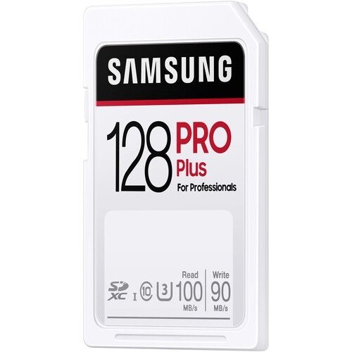 SAMSUNG PRO Plus SDXC Full Size SD Card 128GB
