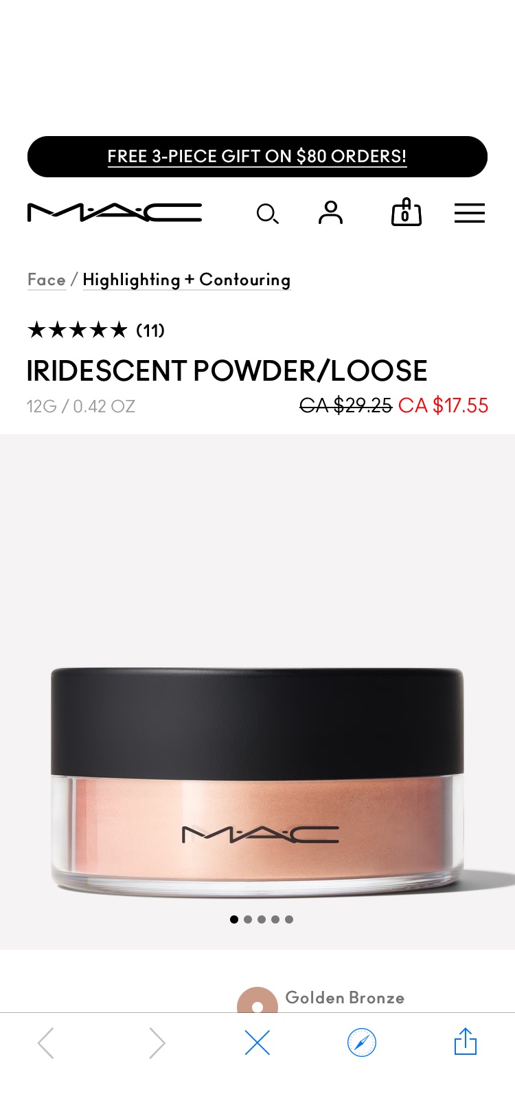 Iridescent Powder/Loose | MAC Cosmetics Canada - Official Site
