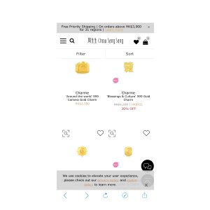 $120 Promotion-Charme | Chow Sang Sang Jewellery串珠