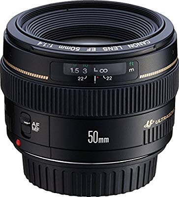 Amazon.com : Canon EF 50mm f/1.4 USM Standard & Medium Telephoto Lens 原价399，现价299，降价100刀！
