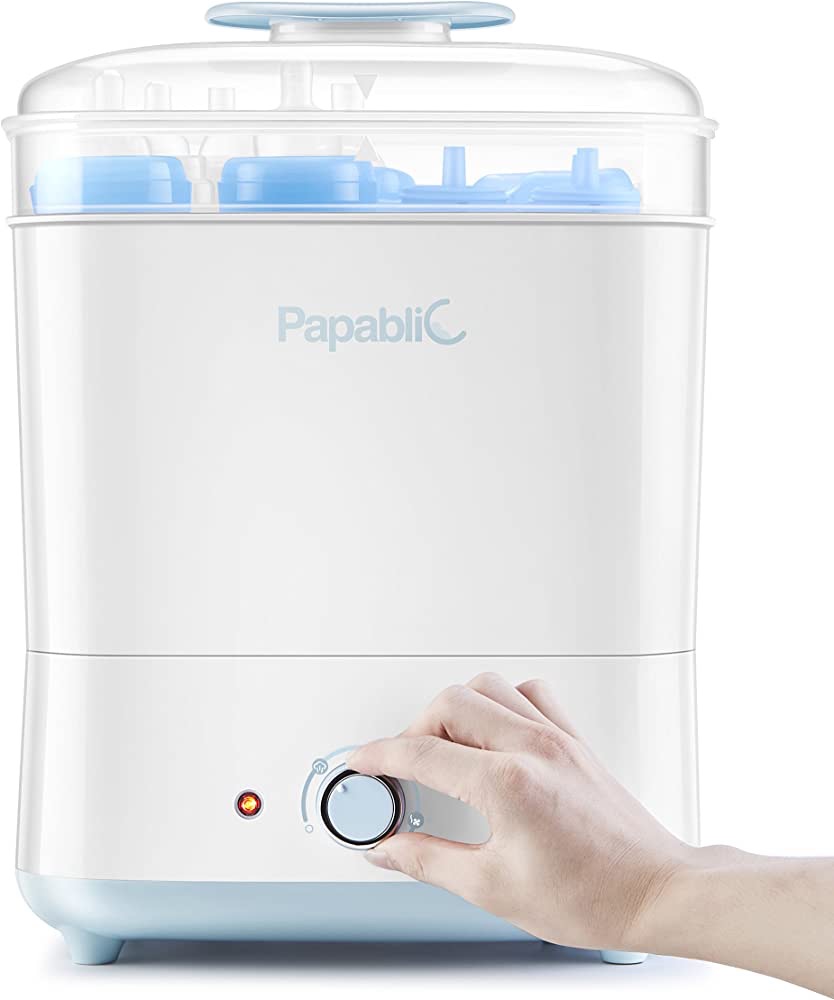 Amazon.com : Papablic Baby Bottle Electric Steam Sterilizer and Dryer