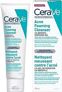 CeraVe 4%过氧化苯甲酰痤祛痘泡沫洁面乳