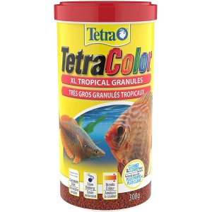 $6.74 Amazon.com : TetraColor 鱼饲料 (16262), 10.58-Ounce, 1-Liter