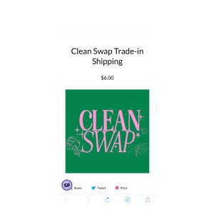$6.00 Clean Swap Trade-in Shipping | Herbivore Botanicals