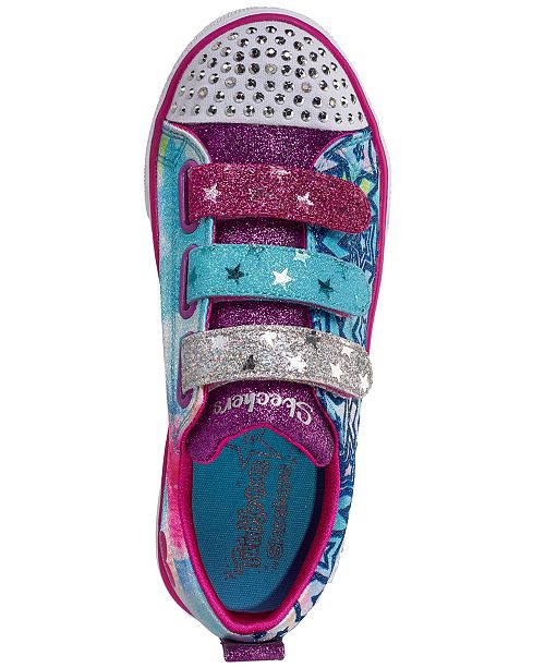 Skechers Little Girls' Twinkle Toes: Twinkle Breeze 2.0 小女童鞋- Macy's