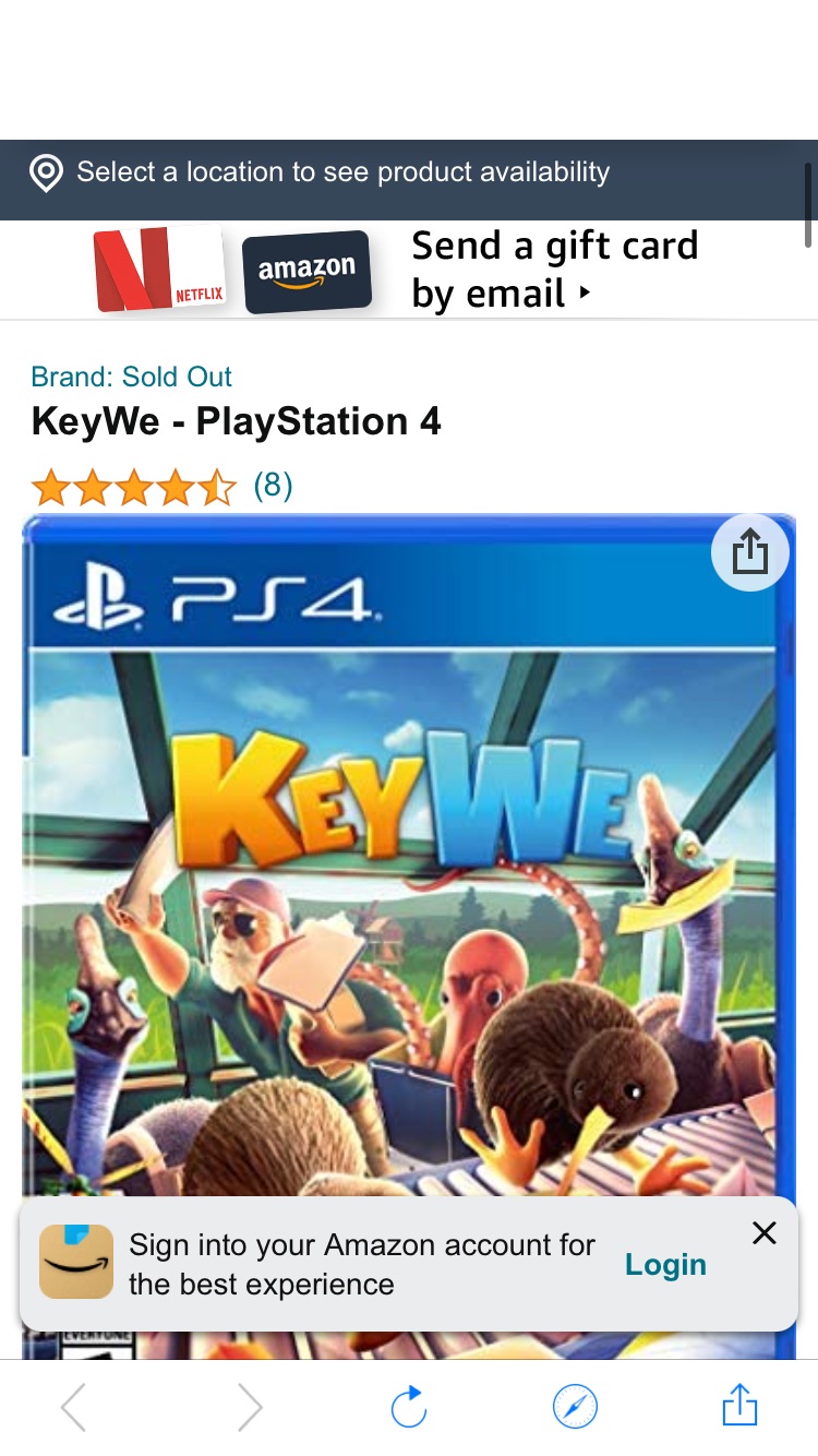 Amazon.com: KeyWe - PlayStation 4 : Ui Entertainment: Everything Else游戏