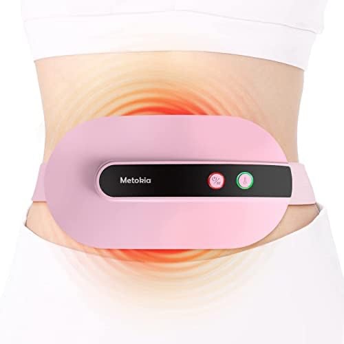 Amazon.com: Portable Cordless Heating Pad, Heating Pad for Back Pain with 3 Heat Levels & 3 Vibration Massage Modes, Portable Electric Fast Heating Belly Wrap Belt for Women and Girl(Pink) : Health & 