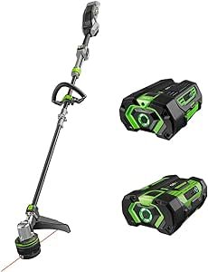 EGO Power+ ST1623T 56-Volt 16-Inch Cordless String Trimmer, 4.0Ah Battery, 320W Charger Included Plus Extra BA1400T 2.5Ah Battery
