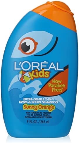 Amazon.com: L'Oreal Paris Kids Extra Gentle 2-in-1 Shampoo, Sunny Orange Swim, Citrus, 9 Fl Oz : Beauty & Personal Care