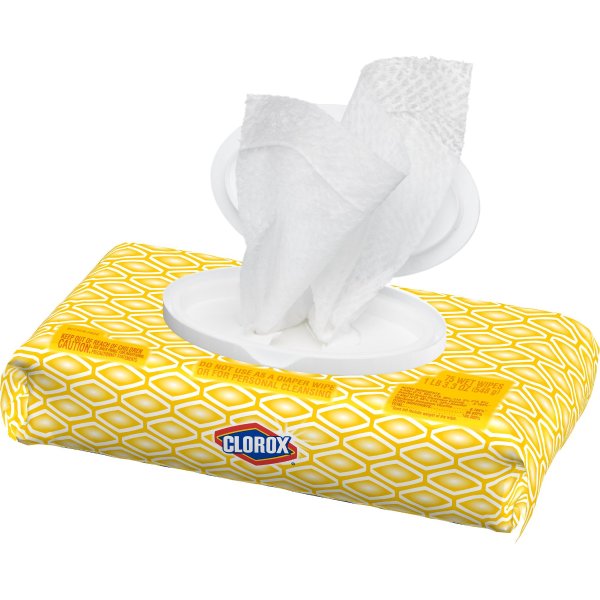Disinfecting Wipes, Crisp Lemon - 1 Soft Pack - 75 Wipes