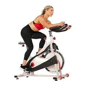 Amazon.com: Sunny Health &amp; Fitness Indoor Cycling Exercise Bike with SPD pedals - SF-B1509, White, 47 L x 20 W x 47 5 H : Everything Else
