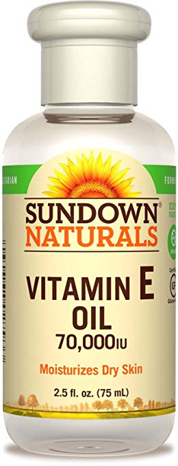 Amazon.com : Sundown Naturals 维生素E 滋润护肤油 3瓶