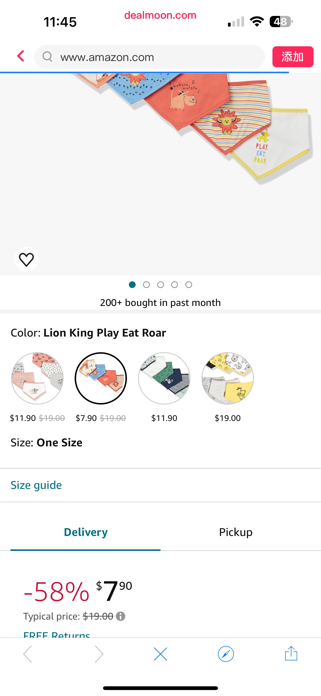 Amazon.com: Amazon Essentials Disney | Marvel | Star Wars Baby Bibs, Lion King Play Eat Roar,One Size : Clothing, Shoes & Jewelry女童内裤