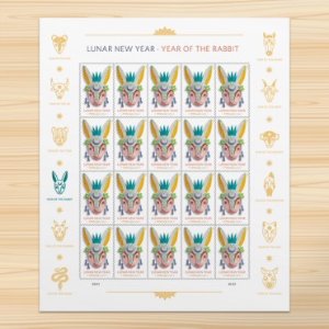 USPS Year of the Rabbit Stamps